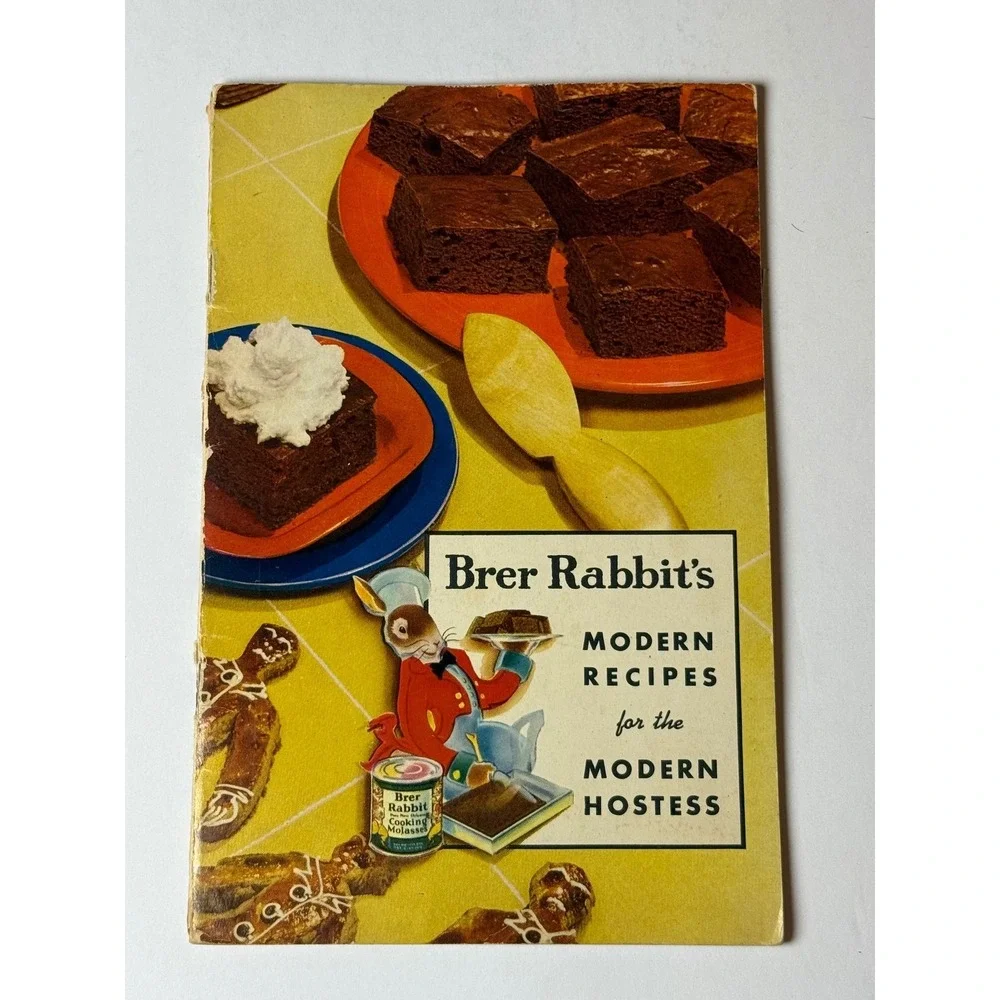 Vintage Brer Rabbit's Modern Recipes for the Modern Hostess Molasses Cookbooklet